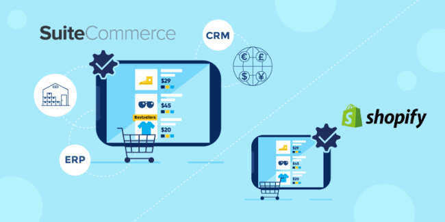 NetSuite SuiteCommerce Advanced vs Shopify Plus