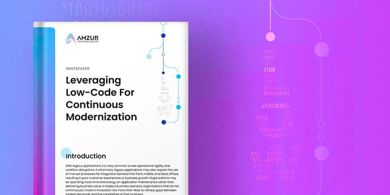 Leveraging Low-Code For Continuous Modernization